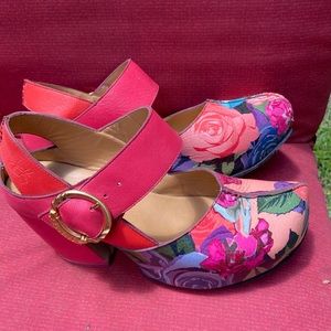John Fluevog floral prepare guides 10.5